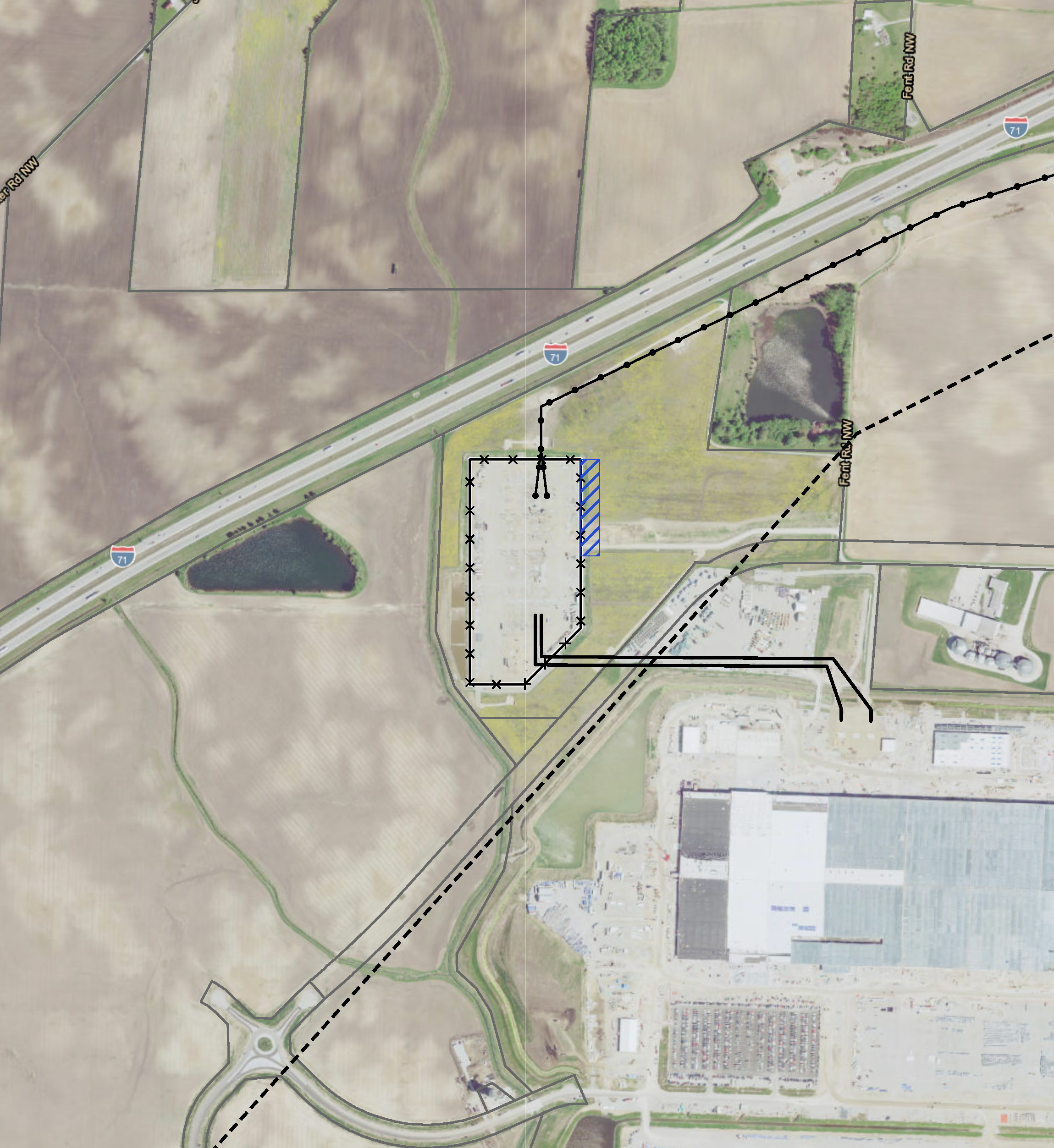 Fayette Substation Expansion Project Map